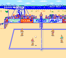 Kings of the Beach screenshot 4 for NES